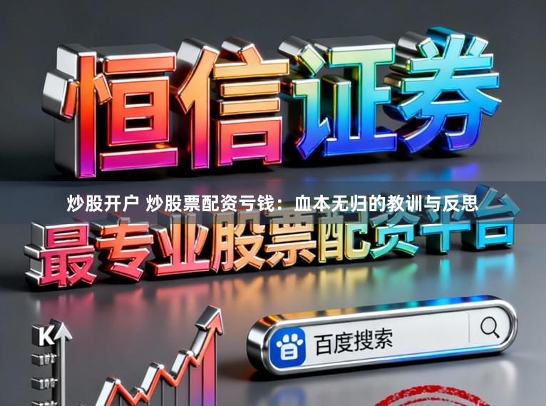 炒股开户 炒股票配资亏钱:血本无归的教训与反思